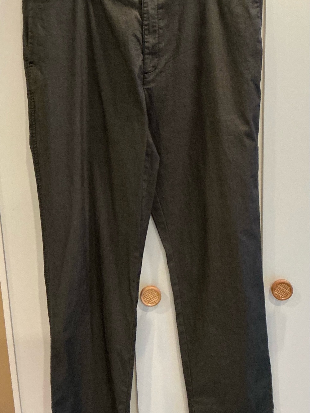 Under Armour Men's Straight-Leg Chinos in Charcoal Gray
